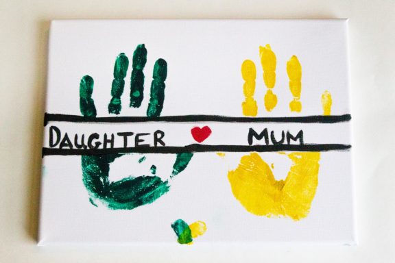 Artwork created by autistic girl and her mother 2022